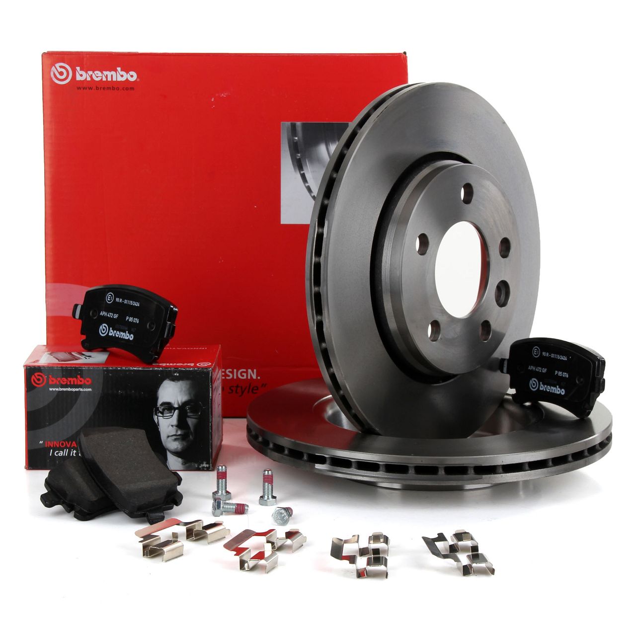 BREMBO Bremsscheiben + Beläge VW Multivan Transporter T5 2E3 2E4 hinten