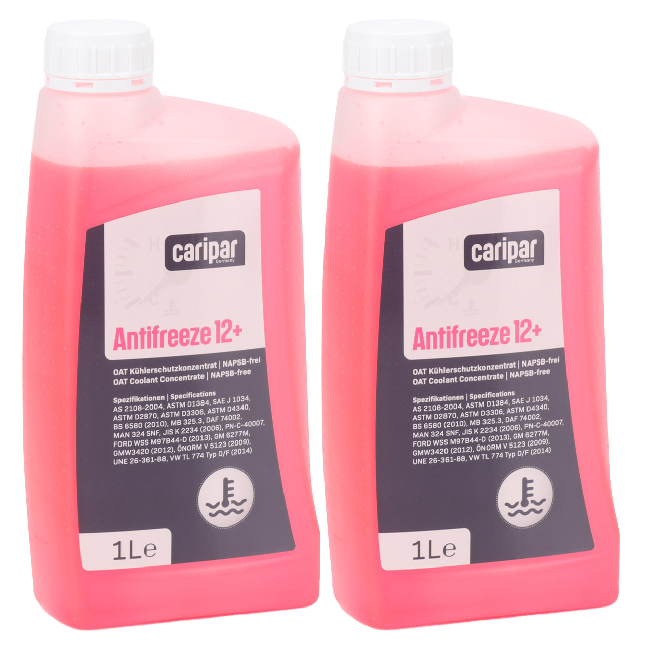 2L 2 Liter CARIPAR ANTIFREEZE 12+ Frostschutz Kühlerfrostschutz Konzentrat