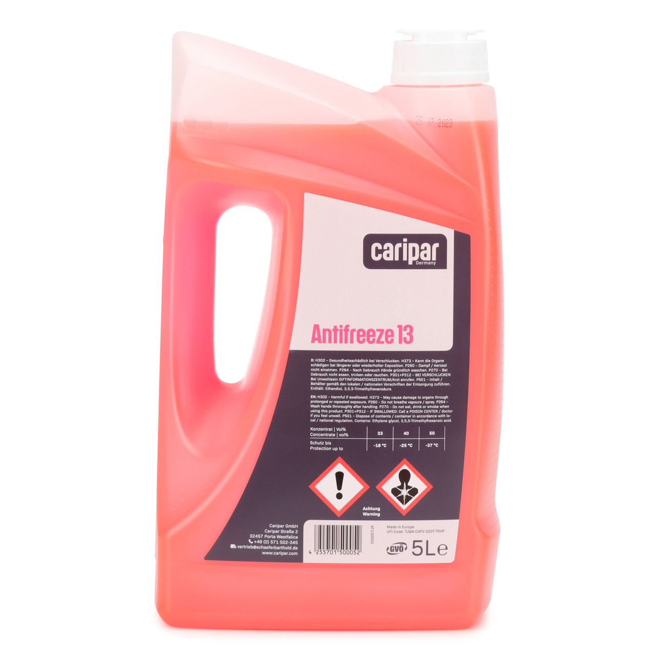 10L 10 Liter CARIPAR ANTIFREEZE 13 Frostschutz Kühlerfrostschutz Konzentrat