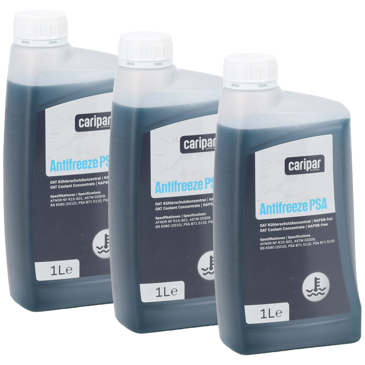 3L 3 Liter CARIPAR ANTIFREEZE PSA Frostschutz Kühlerfrostschutz Konzentrat