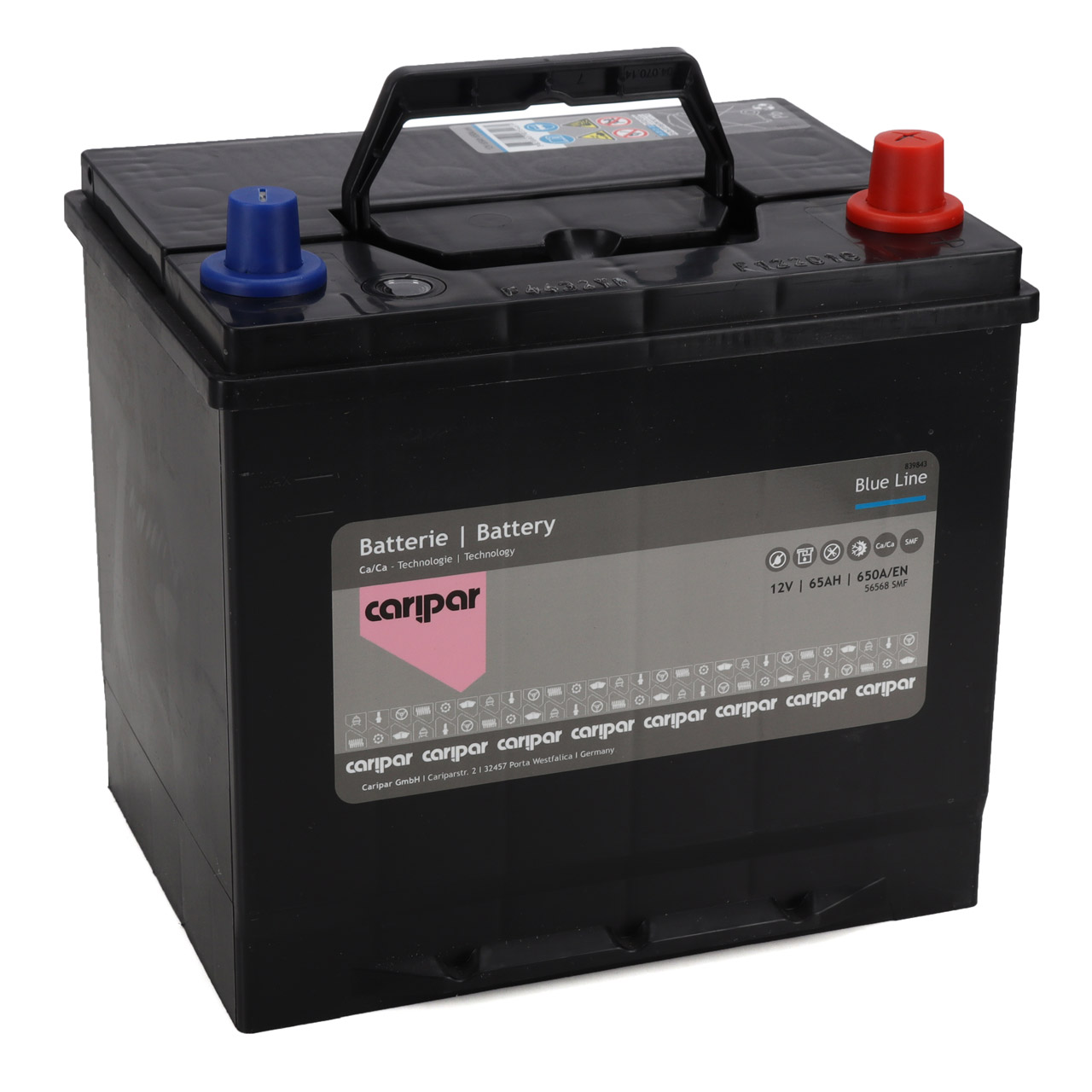 CARIPAR Starterbatterien / Autobatterien - 56568 SMF 