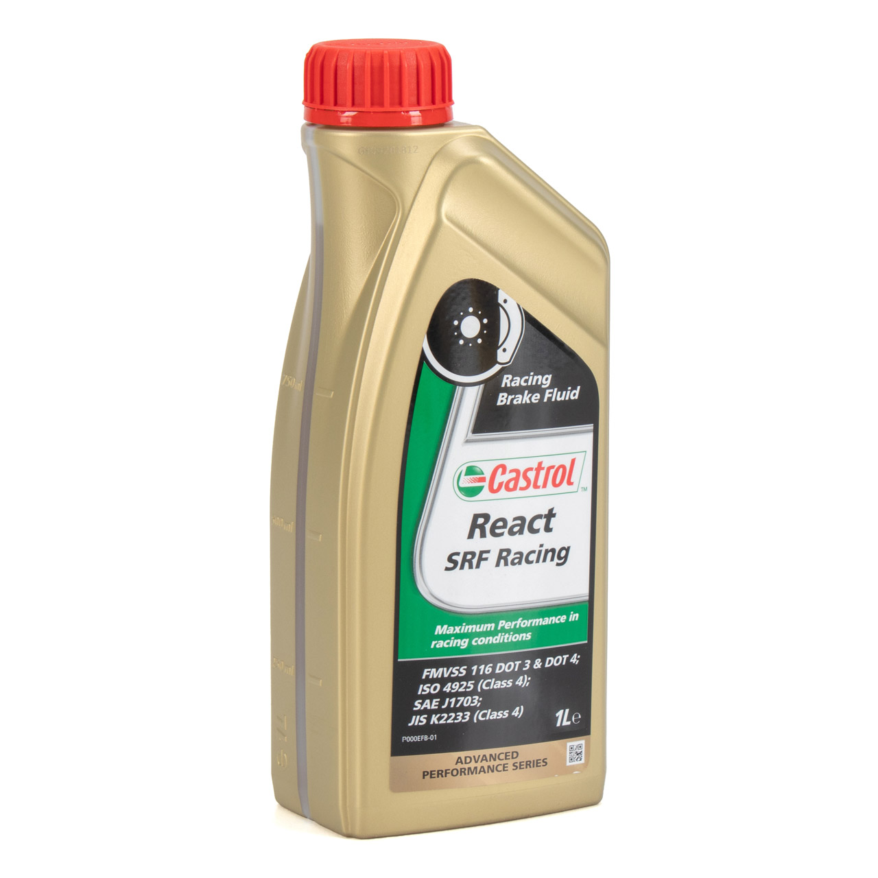 1L 1 Liter CASTROL REACT SRF Racing Motorsport Bremsflüssigkeit SAE J1703 FMVSS 116