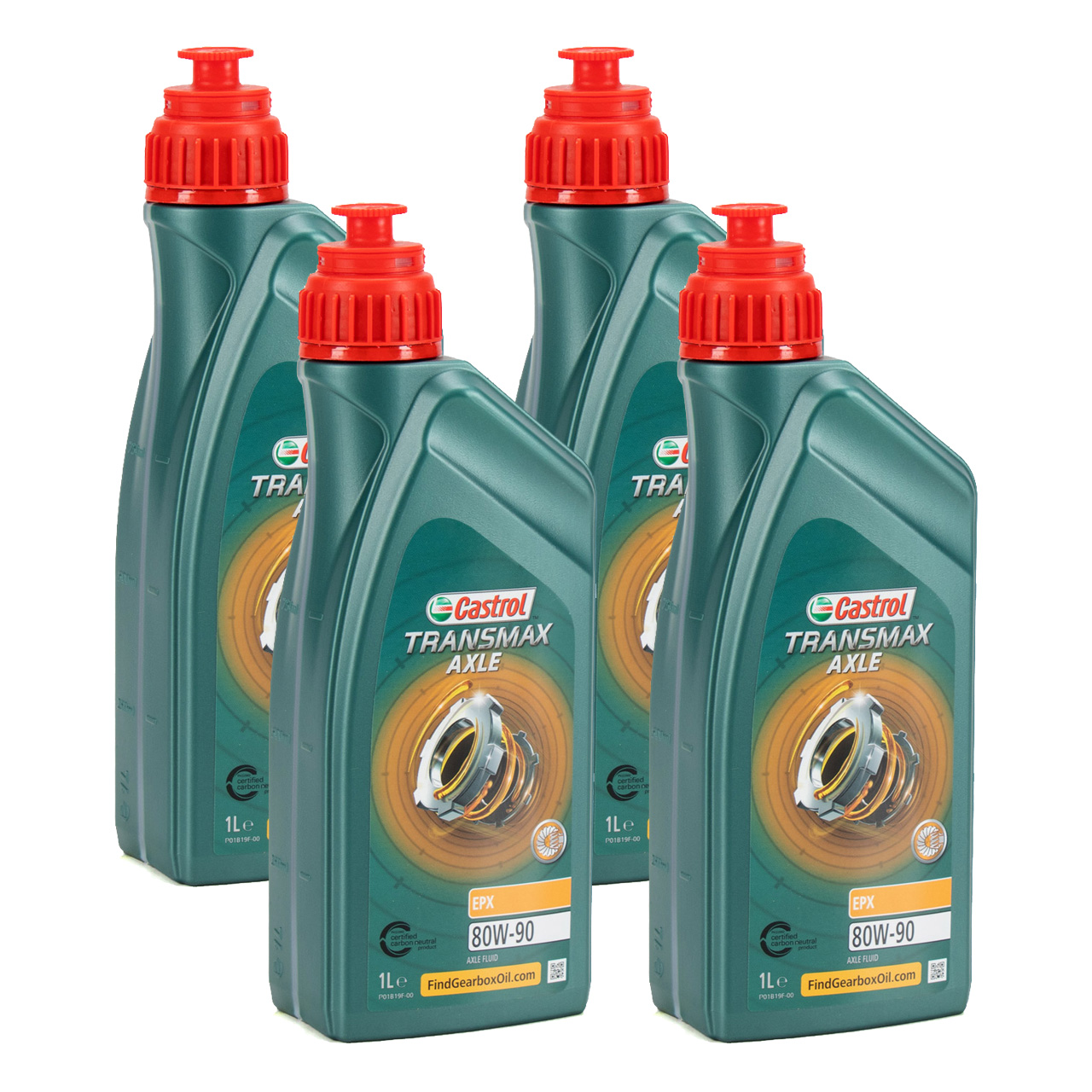 4L 4 Liter CASTROL Hochdruck-Getriebeöl Achsgetriebeöl TRANSMAX AXLE EPX 80W-90