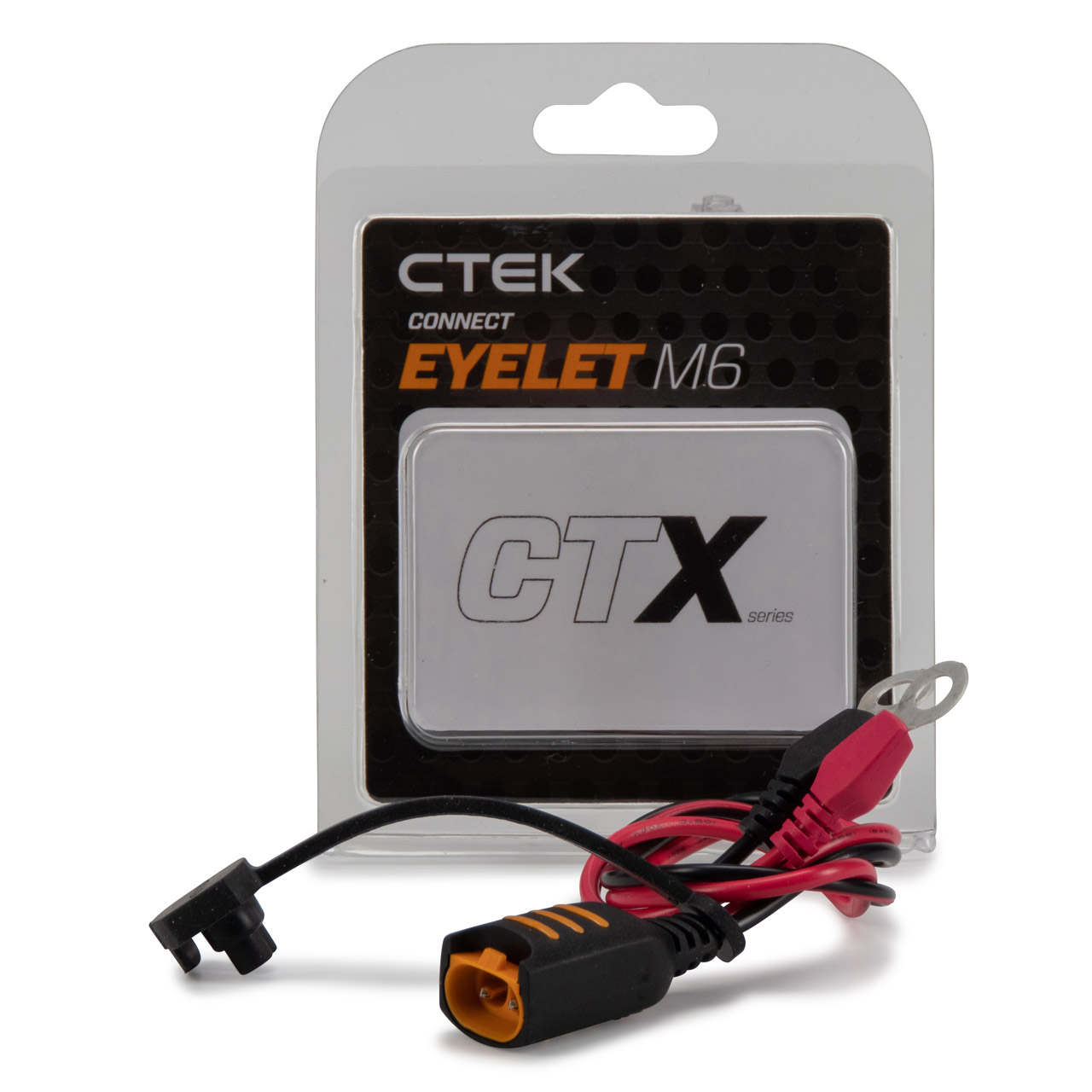 CTEK CONNECT EYELET M6 Schnellkontaktkabel Starthilfekabel 40cm ÖSE M6 6,4mm