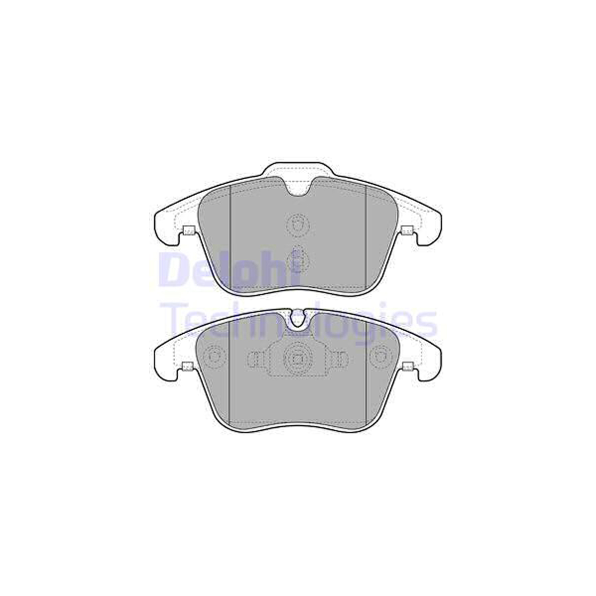 DELPHI LP2065 Bremsbeläge JAGUAR S-Type 2 (X200) XF I (X250) XJ (X350, X358) vorne