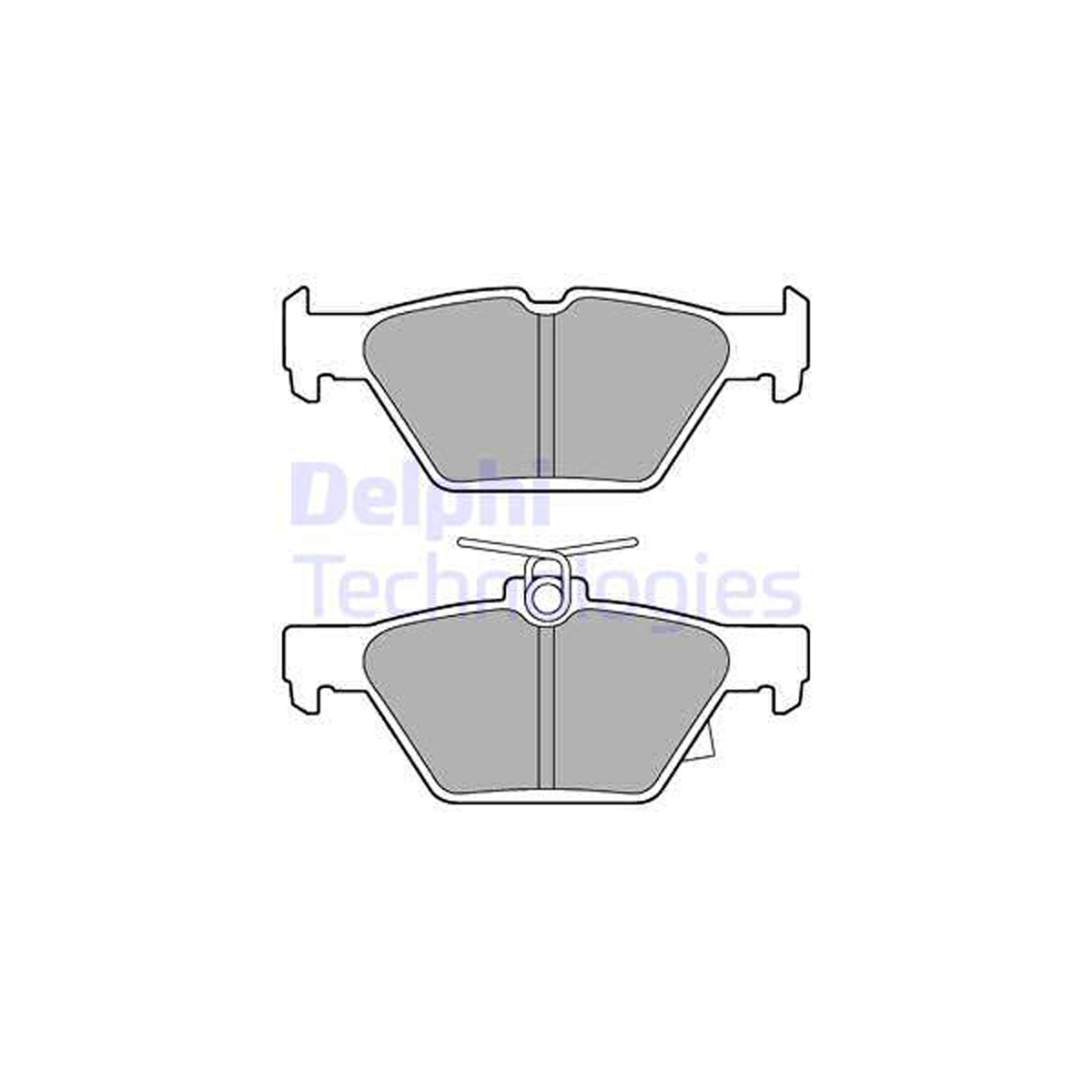 DELPHI LP3268 Bremsbeläge SUBARU Forester (SK_) Imprreza Levorg Outback hinten