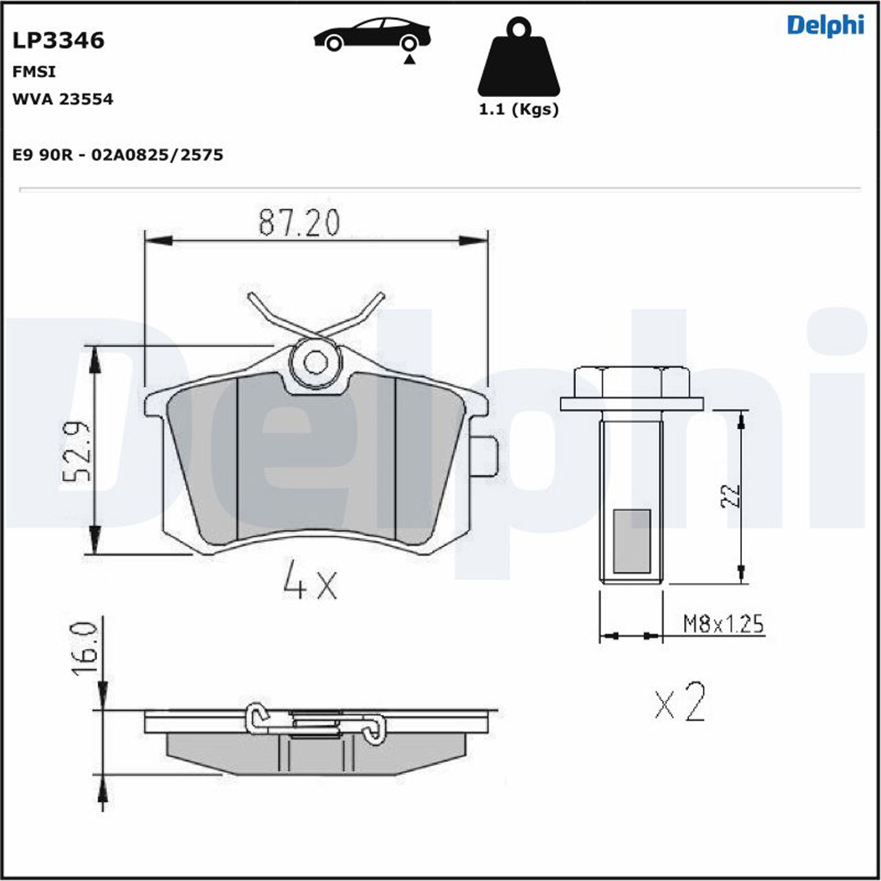 DELPHI Bremsscheiben Radlager Beläge CITROEN C3 III OPEL Crossland X PEUGEOT 2008 I hinten