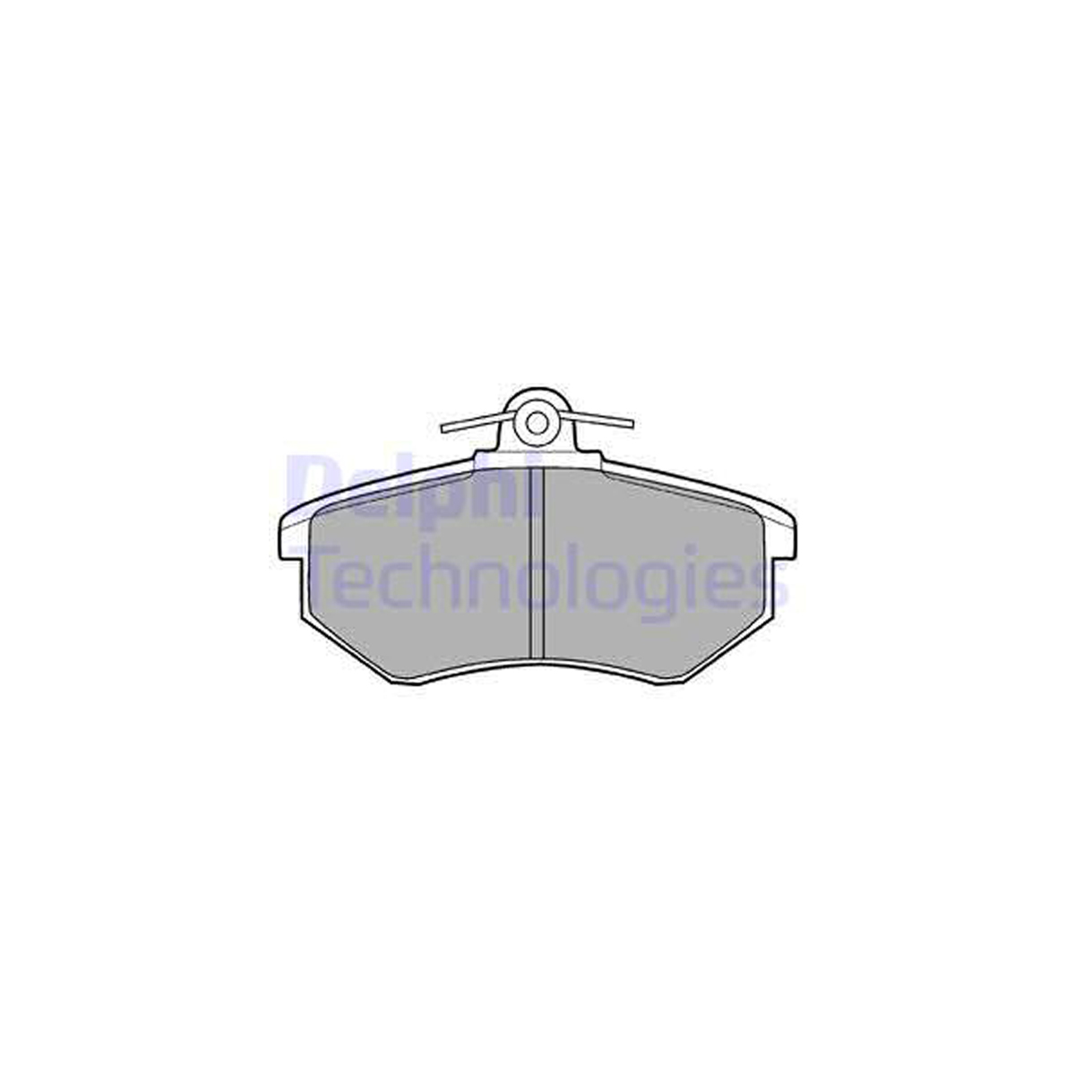 DELPHI LP424 Bremsbeläge Bremsklötze Bremsbelagsatz AUDI 80 90 Coupe B2 vorne