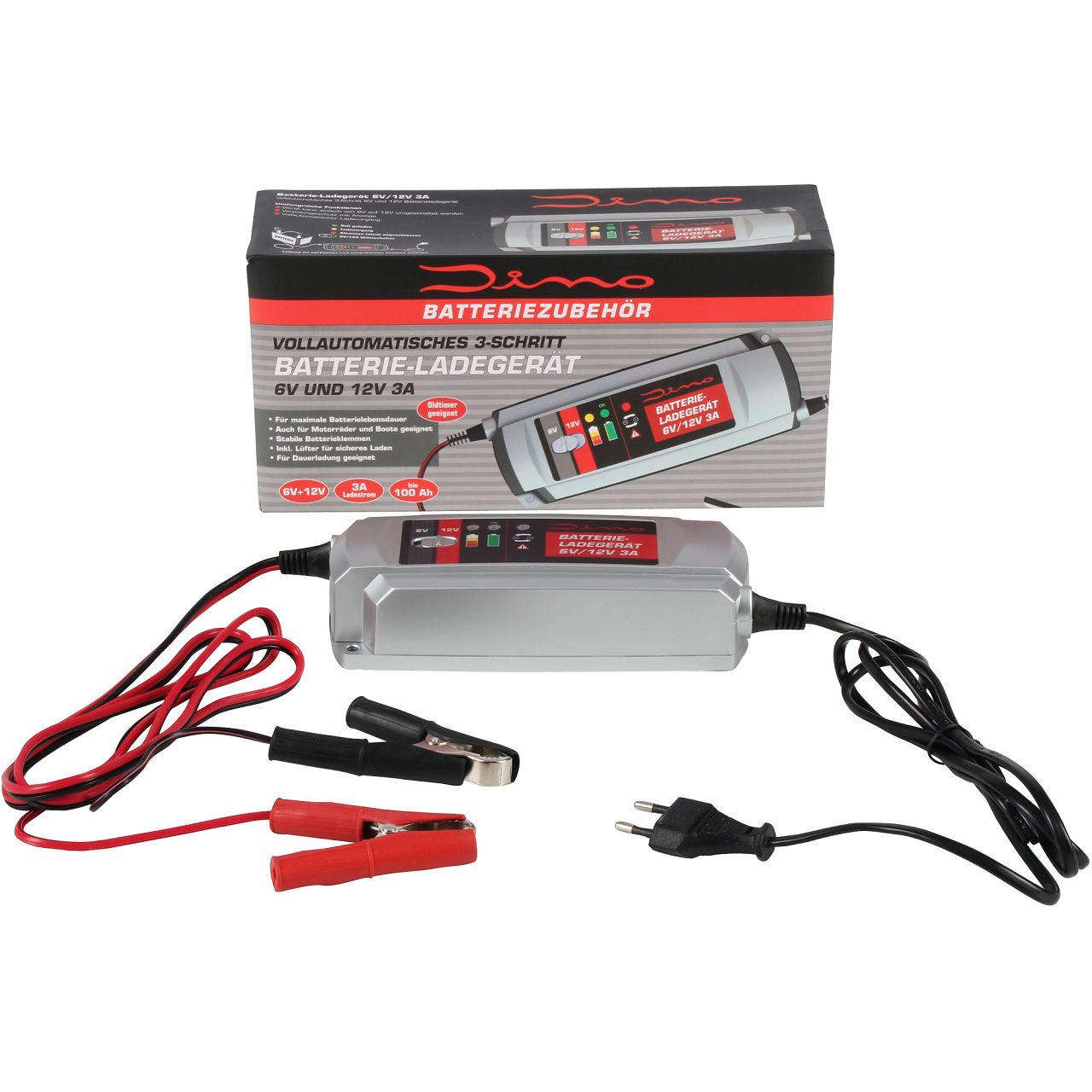 Autobatterie-Ladegerät mit Reparaturfunktion für 12/24-V-Batterien 40 - 200  Ah