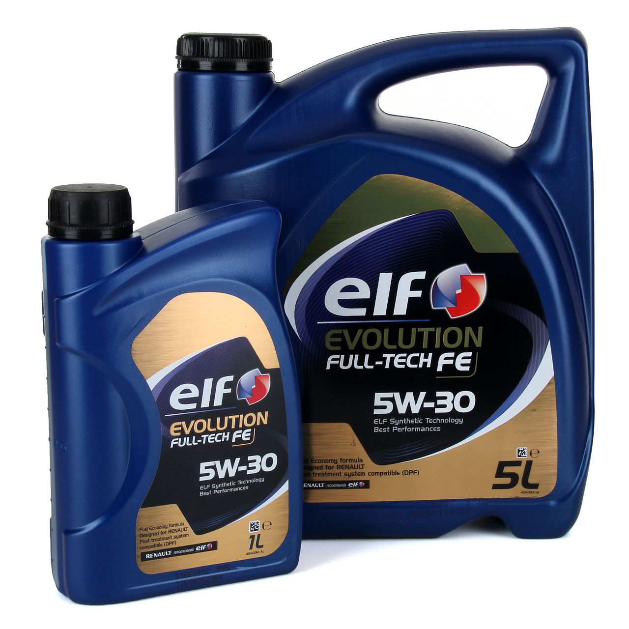 6L 6 Liter elf Evolution Full-Tech FE 5W-30 Motoröl Öl RENAULT RN0720 MB 226.51