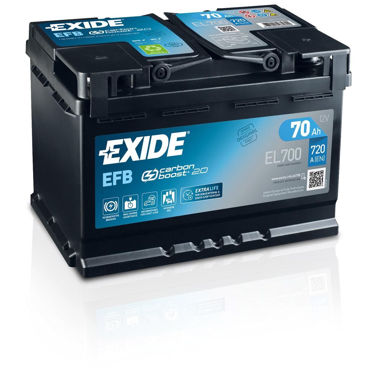 Exide аккумулятор 70