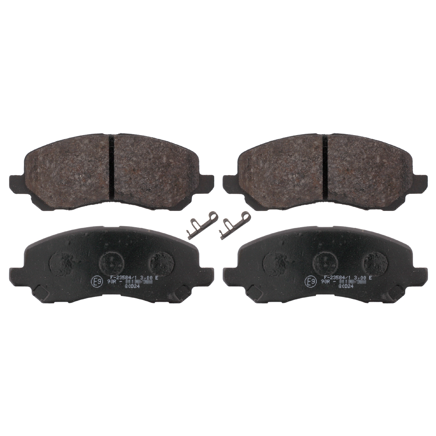 FEBI Bremsbeläge Bremsbelagsatz MITSUBISHI Lancer 7 8 PEUGEOT 4008 JEEP Compass MK49 vorne