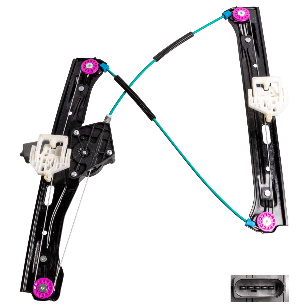 FEBI 176395 Fensterheber ELEKTRISCH ohne Elektromotor BMW 1er F20 vorne links 51337281881