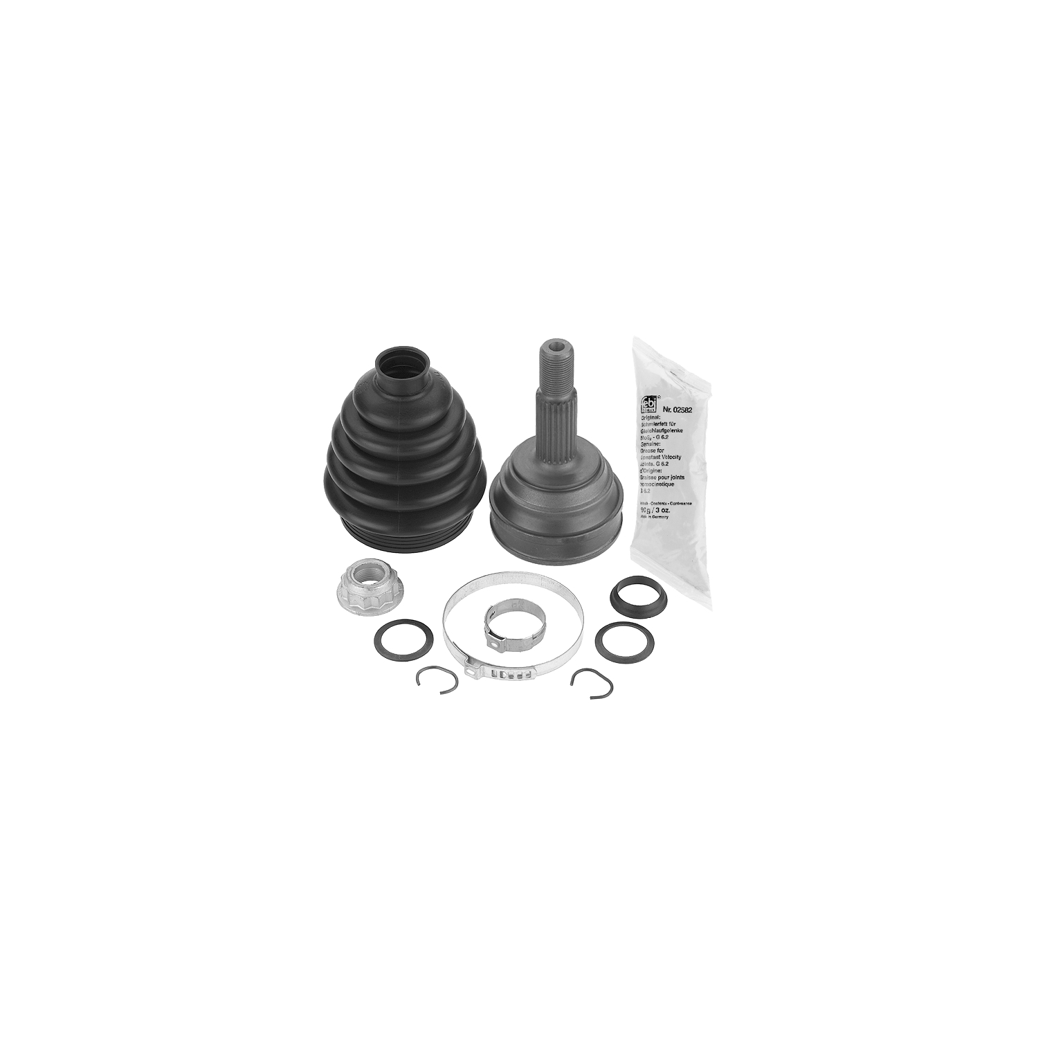 FEBI 17014 Gelenksatz Antriebswelle VW Lupo Polo 6N2 SEAT Arosa vorne radseitig 6N0498099