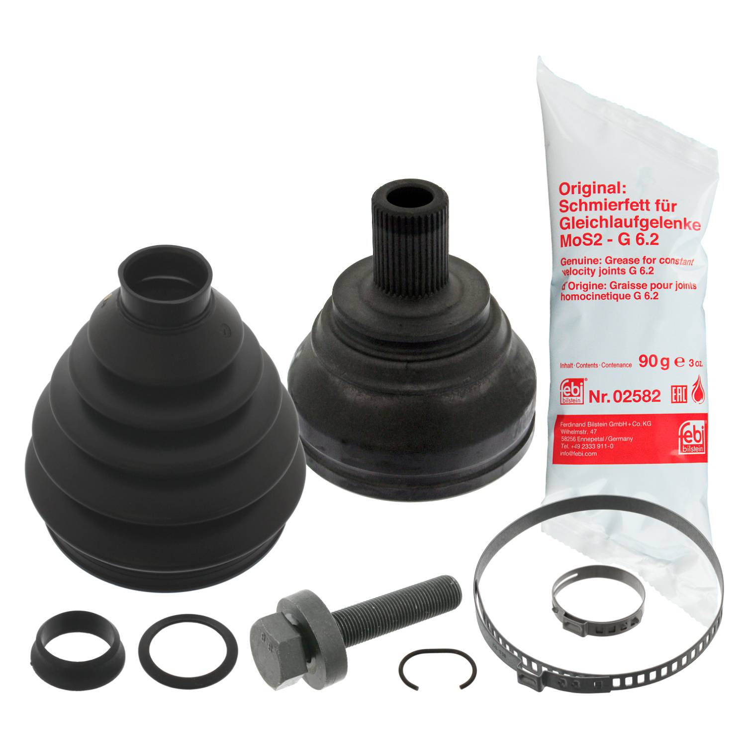 FEBI Gelenksatz Antriebswelle VW Golf 5 6 7 Passat B6 B7 AUDI A3 SEAT Leon vorne radseitig