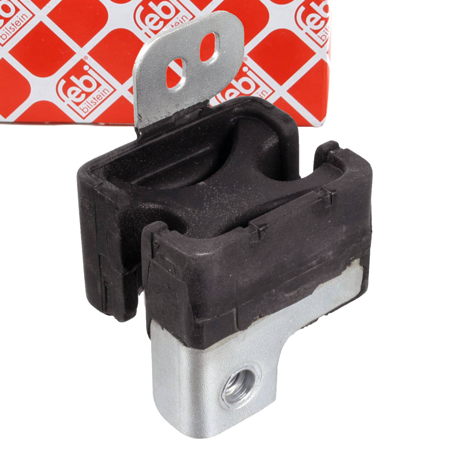 FEBI 173237 Auspuffgummi Haltegummi RENAULT Clio 3 4 DACIA Duster Logan Sandero vorne