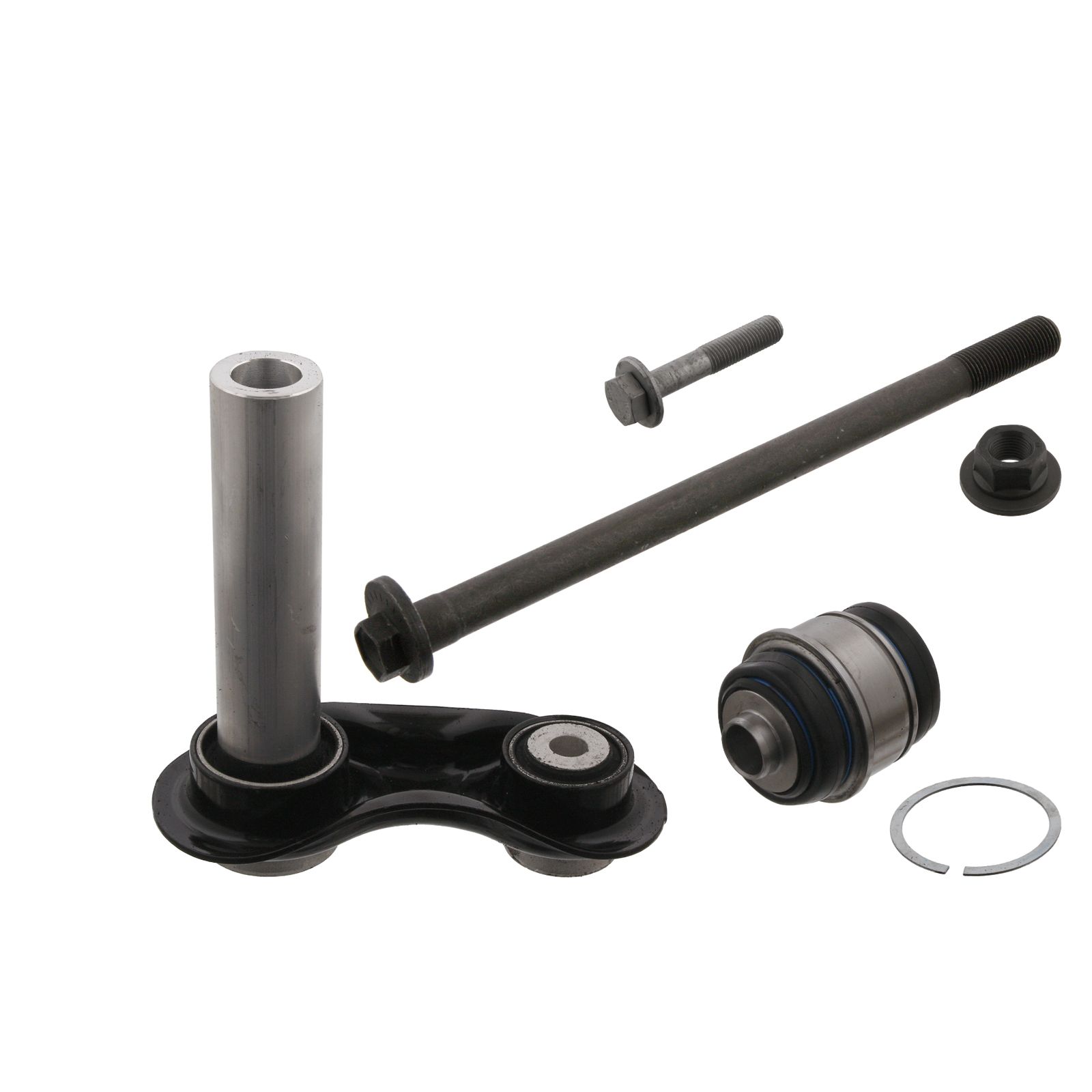 FEBI 34706 PROKIT Querlenker Integrallenker + Lagerbuchsen BMW 7er E38 hinten unten