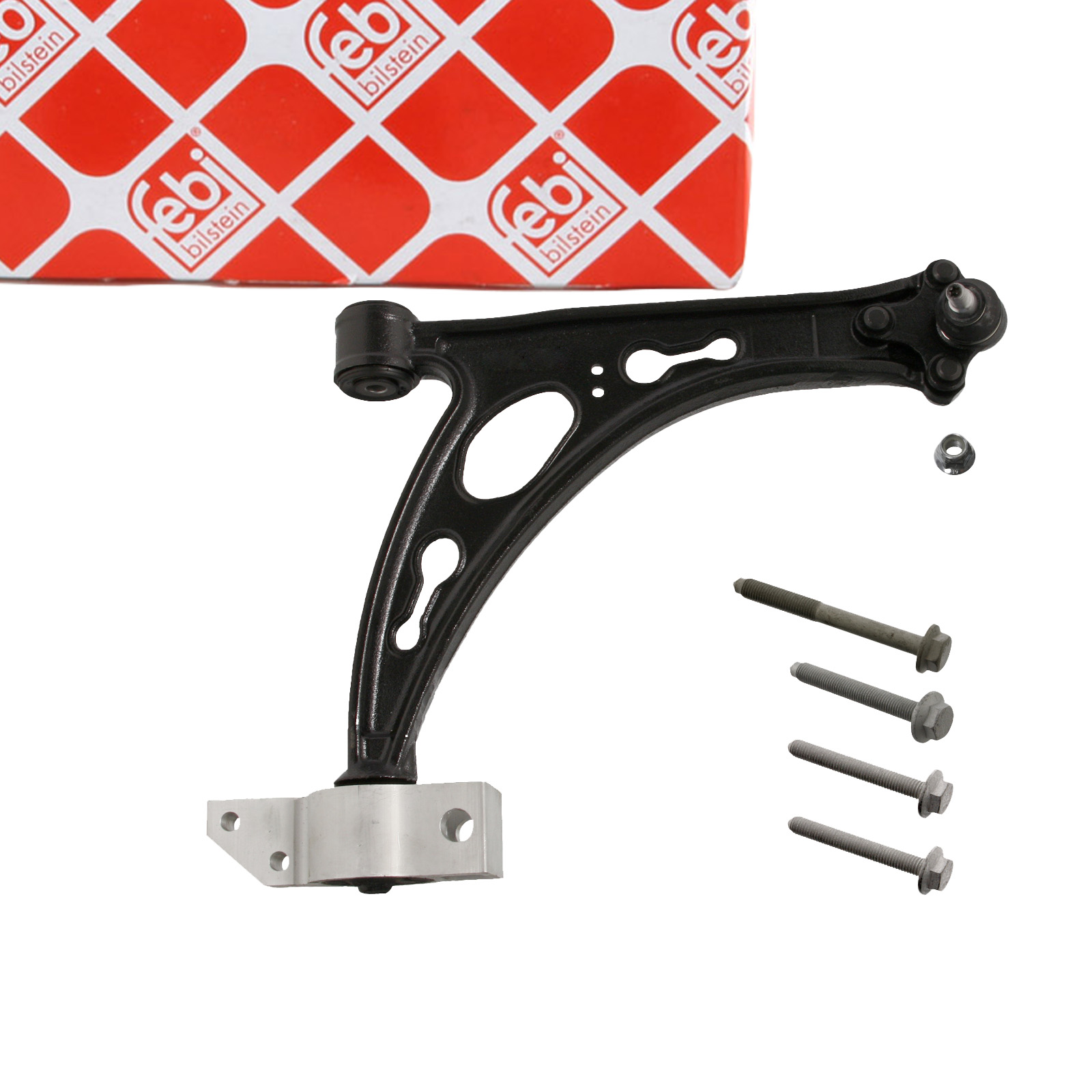 FEBI 40104 PROKIT Querlenker + Traggelenk Halter VW Golf 5 6 Touran A3 vorne unten rechts