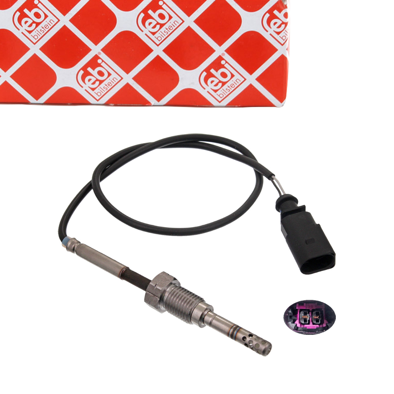 FEBI 49264 Abgastemperatursensor Sensor VW Crafter 30-35 30-50 2E 2F 2.5 TDI 70906088