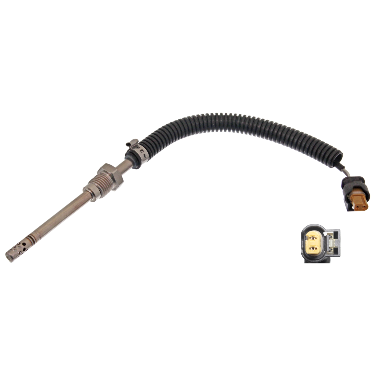 FEBI Abgastemperatursensor MERCEDES W204 C204 S204 W212 S212 A207 C207 C218 W166 OM651