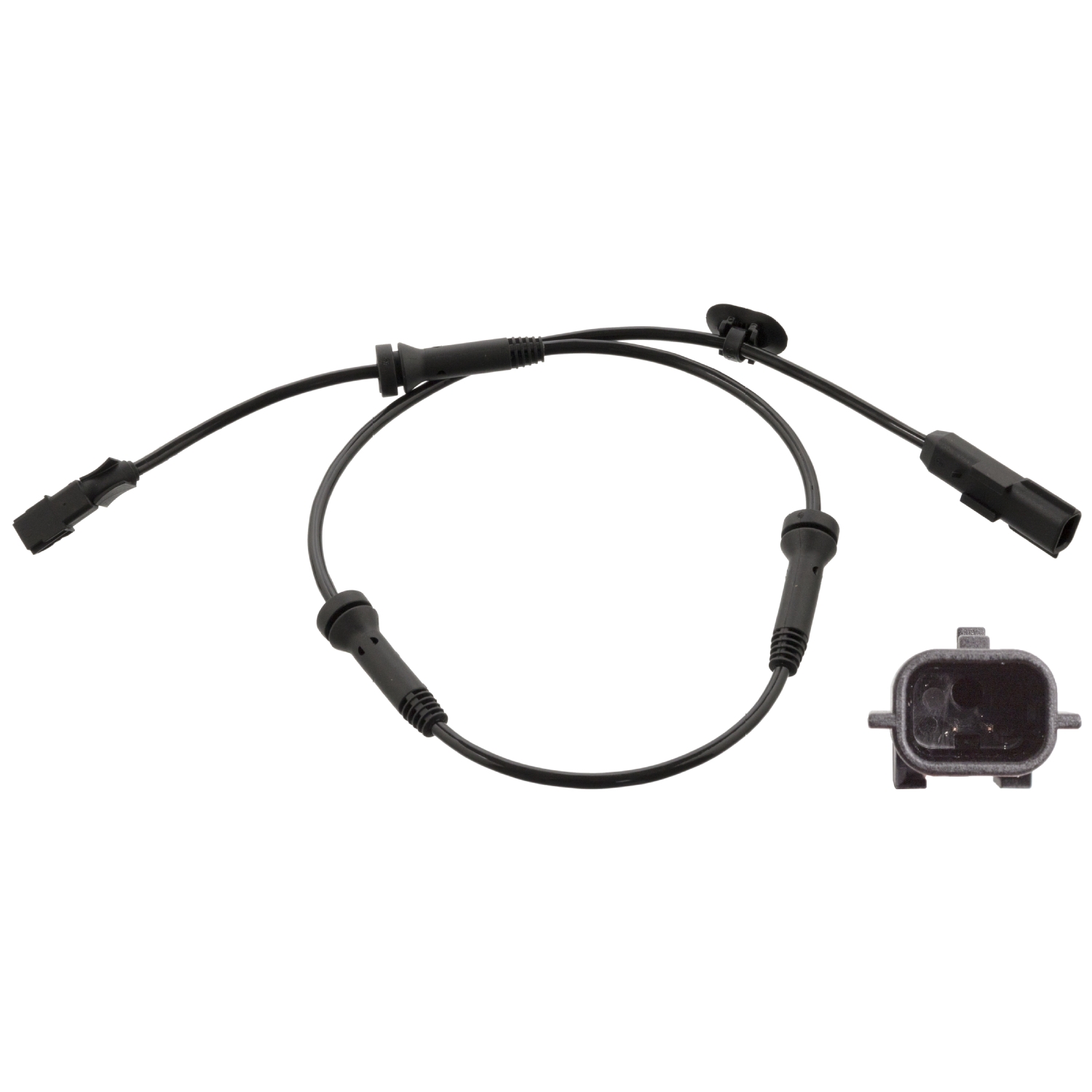 FEBI 102475 ABS Sensor Raddrehzahl RENAULT Megane 2 ab Bj. 01.2006 Vorderachse 8200404460