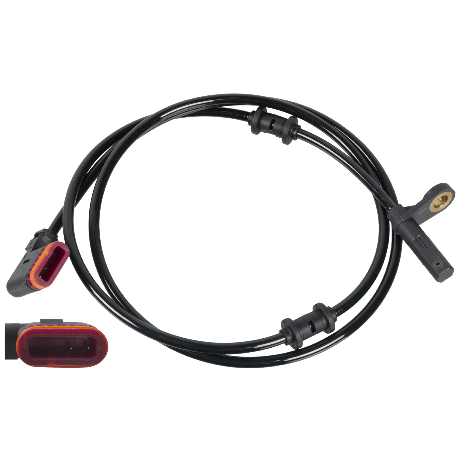 FEBI 172609 ABS Sensor Raddrehzahl MERCEDES-BENZ SLC SLK R172 hinten rechts 1725400717