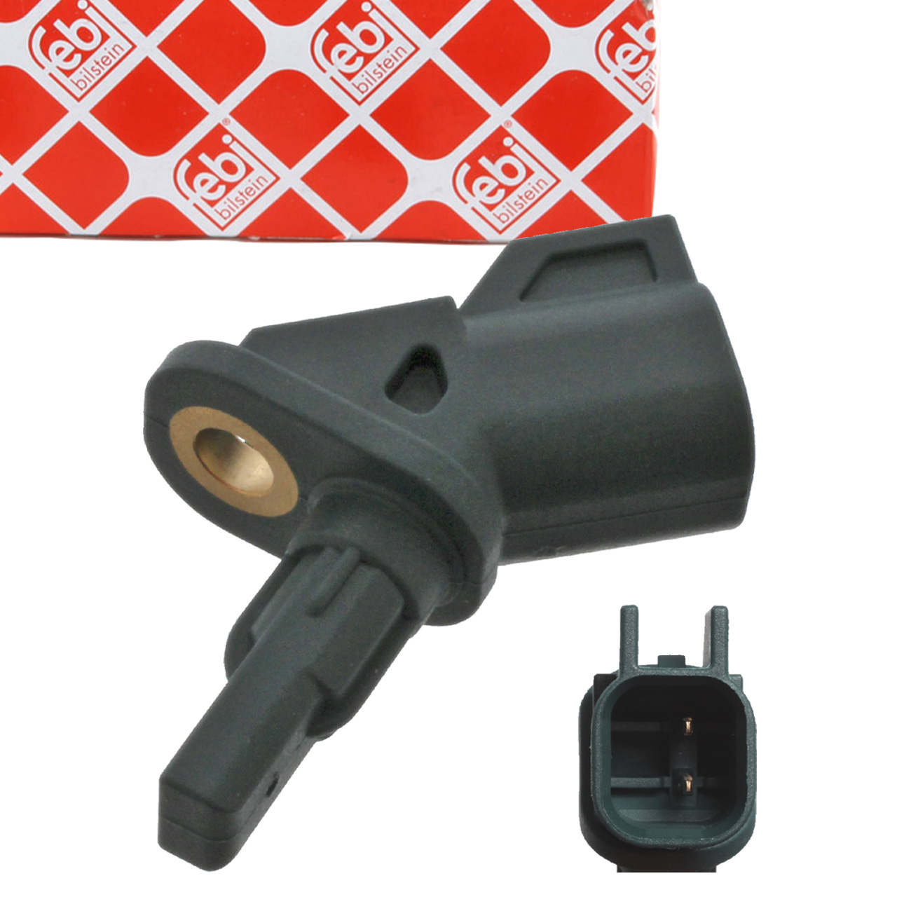 FEBI ABS Sensor Raddrehzahl FORD C-Max Focus 2 Mondeo 4 mit ESP vorne 1356184