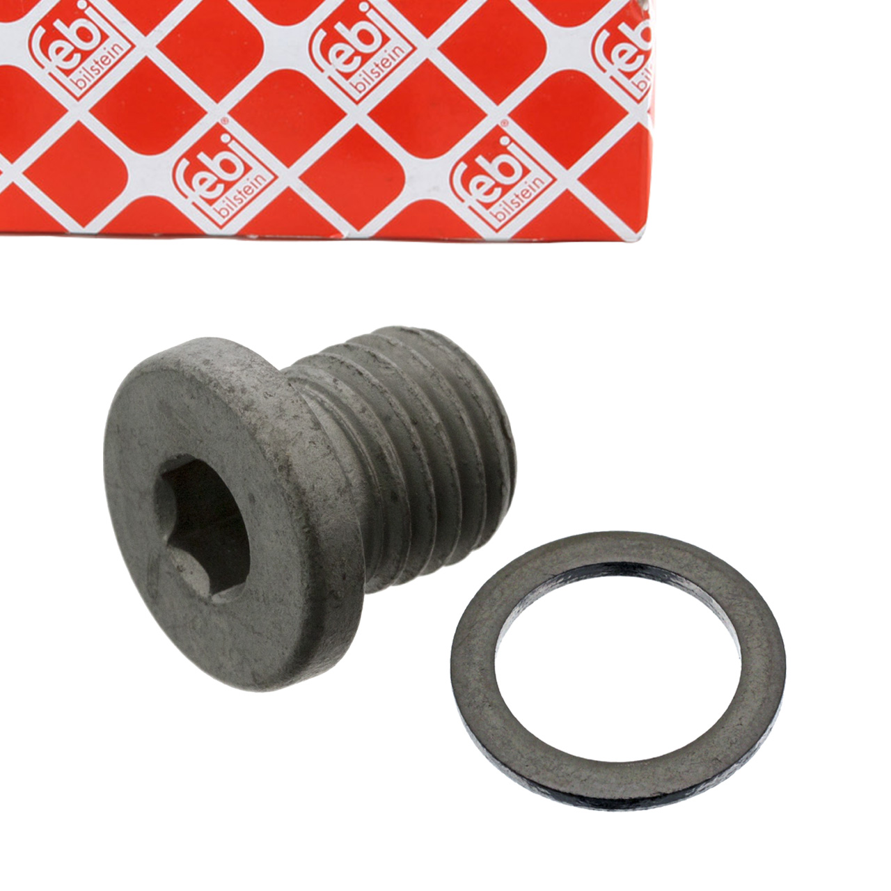 FEBI 46398 Ölablassschraube + Dichtring MERCEDES W203 W204 W205 W211 W212 W220 W221 W222