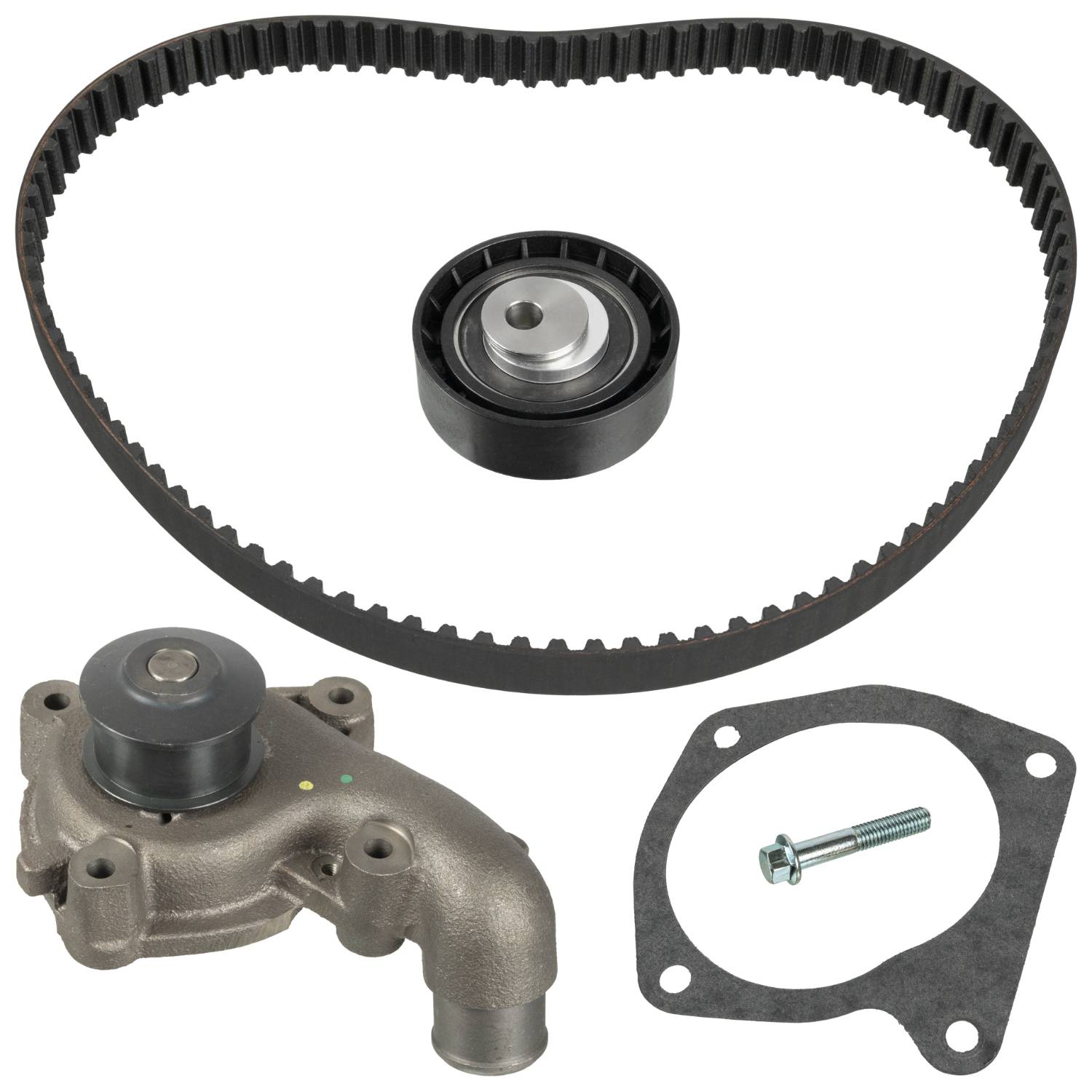 FEBI 173161 Zahnriemensatz + Wasserpumpe FORD Courier Fiesta 4 1.8D 1.8Di