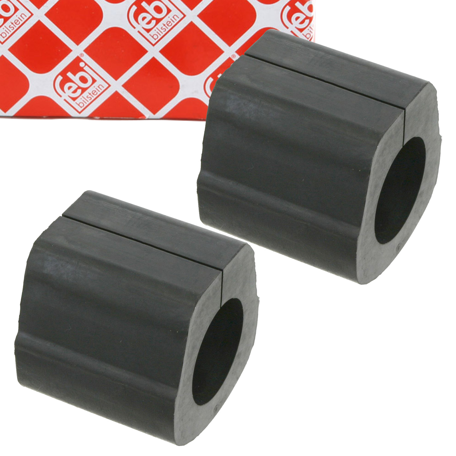 2x FEBI 02848 Stabilisatorlager MERCEDES T1 (601 611) T1/TN vorne 6023260882