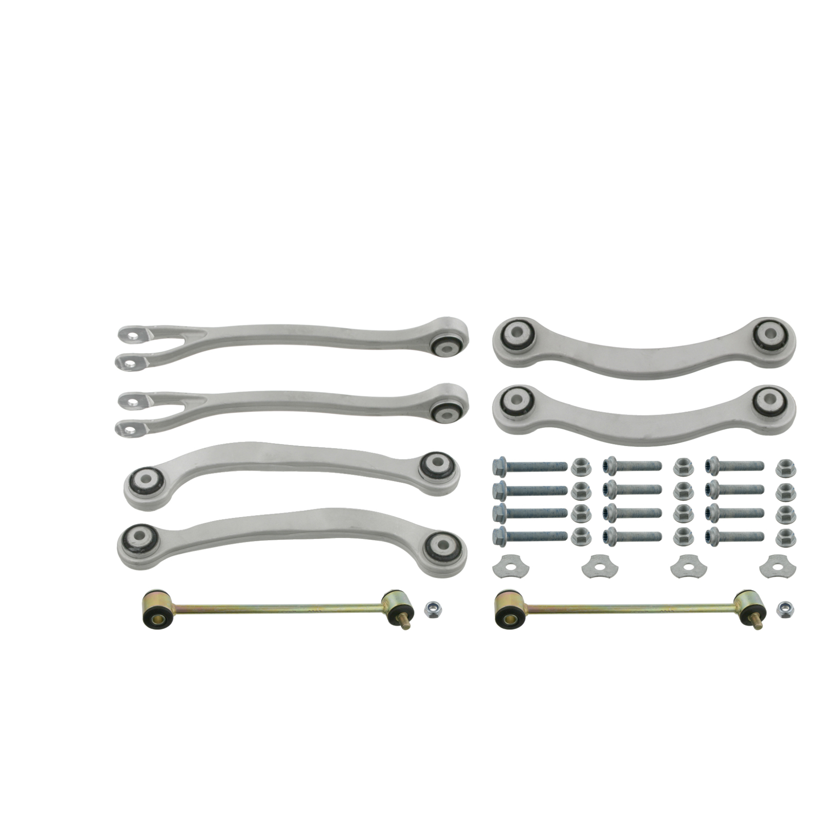 FEBI 24001 Querlenker Satz MERCEDES C219 W211 S211 R230 hinten 8-teilig 2113509906