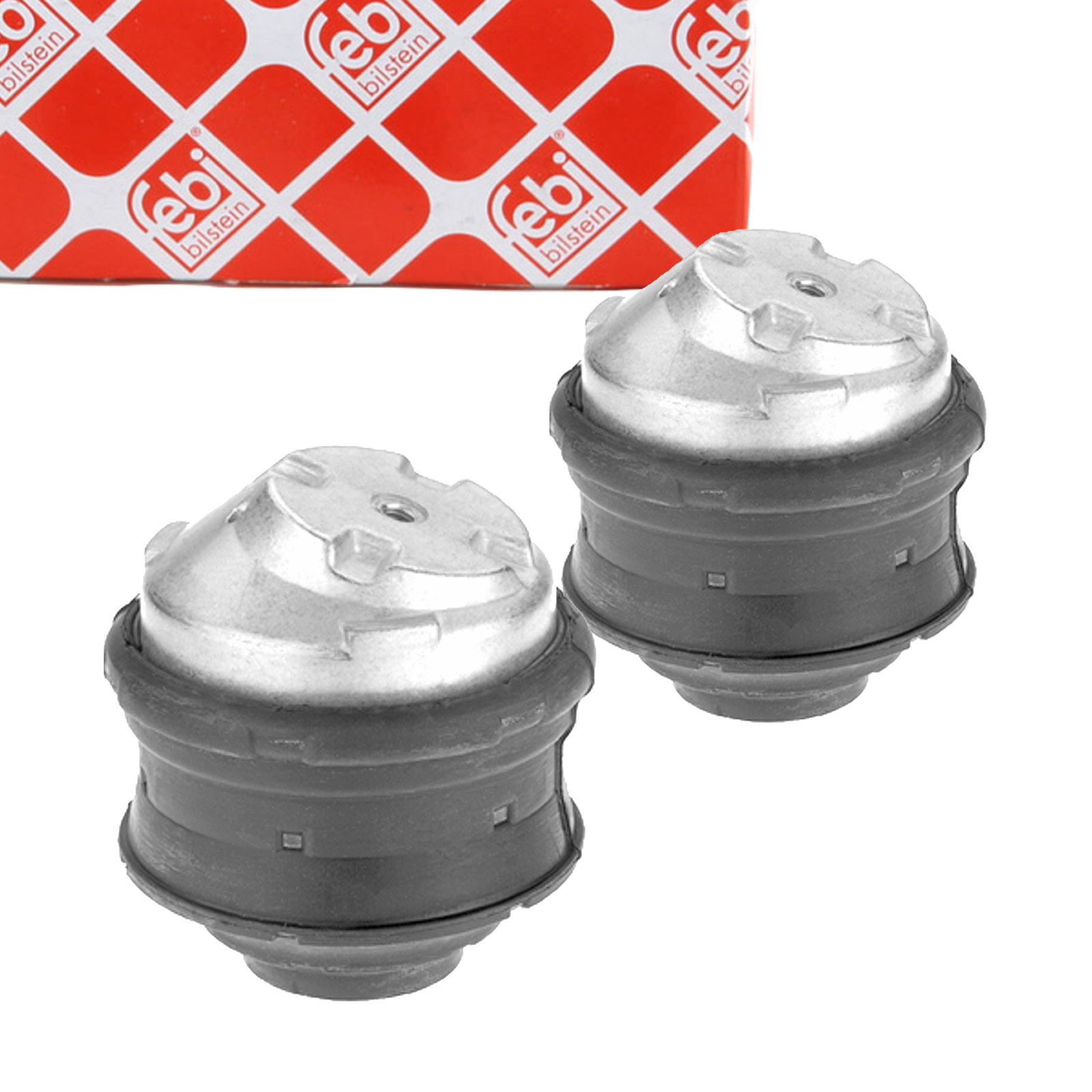 2x FEBI 17957 Motorlager Hydrolager MERCEDES E-Klasse W210 S210 vorne 2102402717