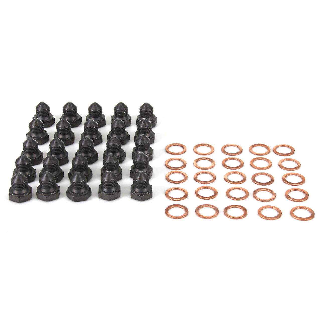 25x FEBI 03272 Ölablassschraube M14x1,5mm + 1,5mm Dichtring für AUDI SEAT SKODA VW