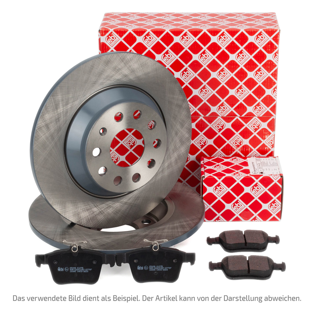 FEBI Bremsen Set Bremsscheiben + Bremsbeläge MAZDA MX-5 III (NC) 1.8 2.0 126/160 PS hinten