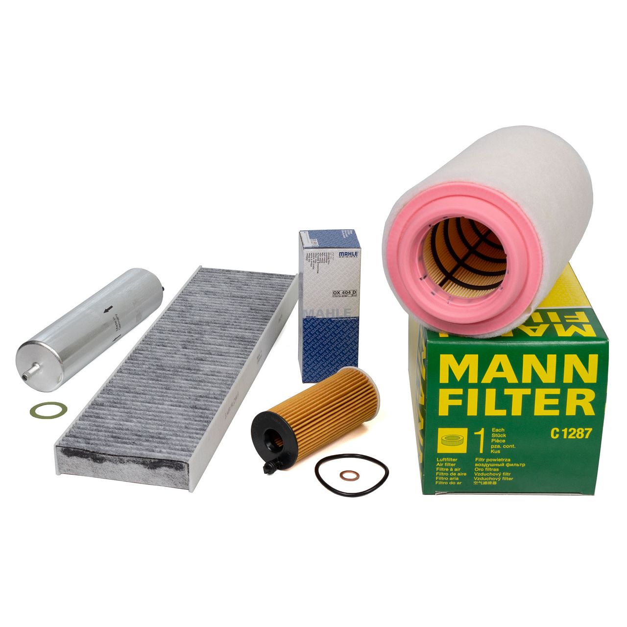 Filter-Set für MINI R56 R57 R55 R60 R58 R61 R59 ONE D / COOPER D / SD 90-143 PS