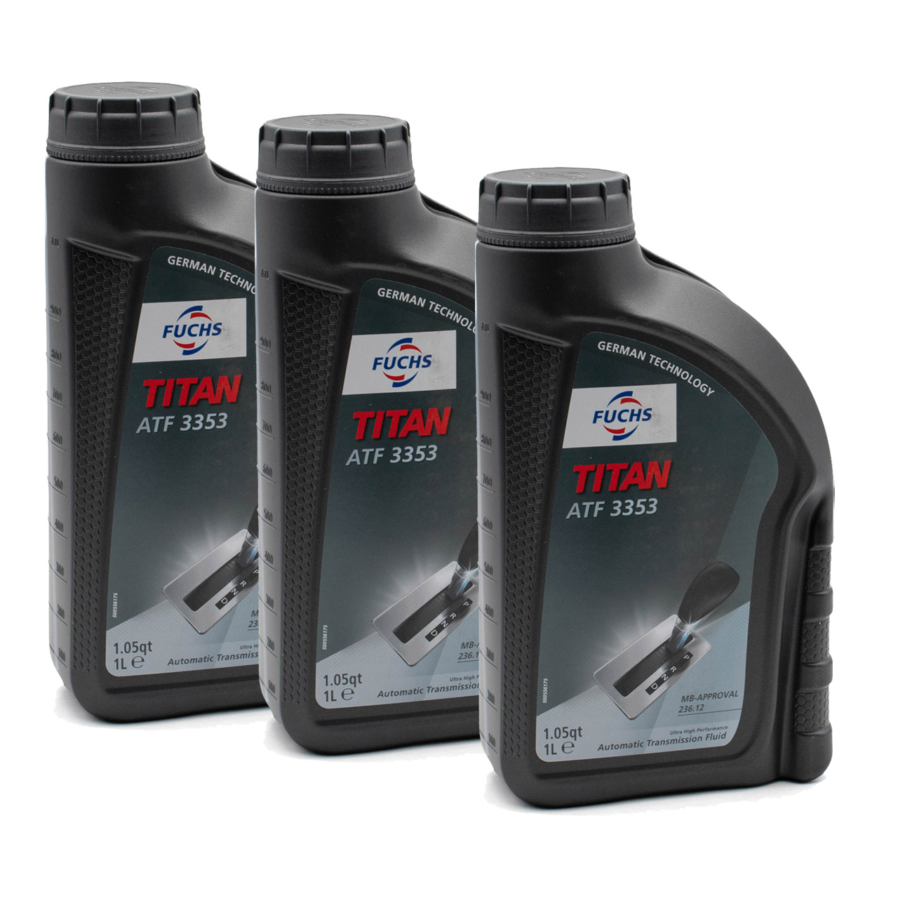 3L 3 Liter FUCHS Automatikgetriebeöl TITAN ATF 3353 MB 236.12 VW TL 52533