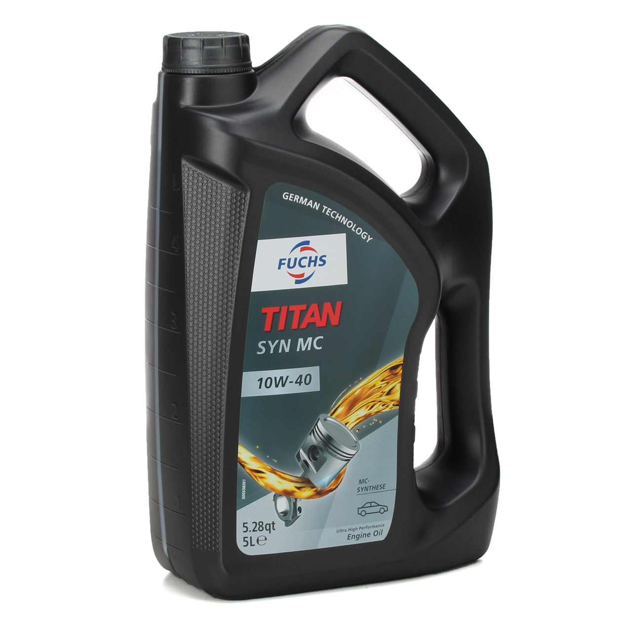 5L 5 Liter FUCHS TITAN SYN MC 10W40 Motoröl ACEA A3/B4 MB 229.3 VW 501.01 505.00