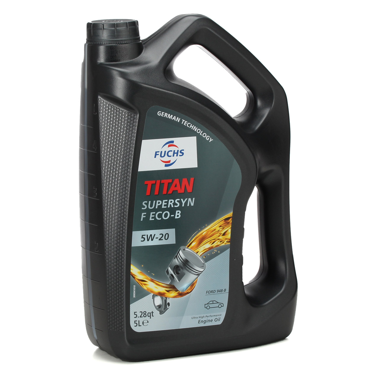 5L 5 Liter FUCHS TITAN SUPERSYN F ECO-B 5W-20 5W20 Motoröl Öl FORD WSS-M2C948-B