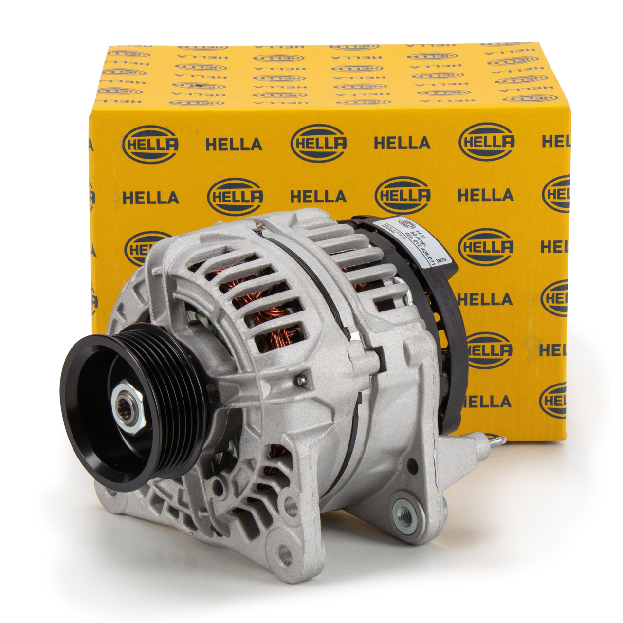 HELLA 8EL012428-071 Lichtmaschine 14V 90A VW Transporter T4 LT 28-35/28-46 2 2.5 TDI