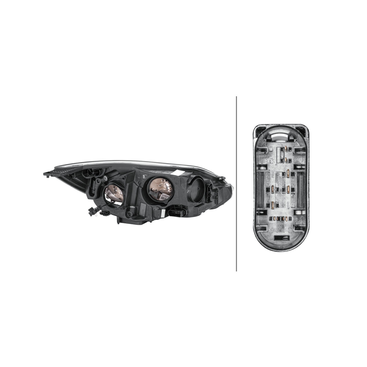 HELLA 1EA354994-011 HALOGEN Scheinwerfer FORD Focus 3 MK3 bis 10.2014 links