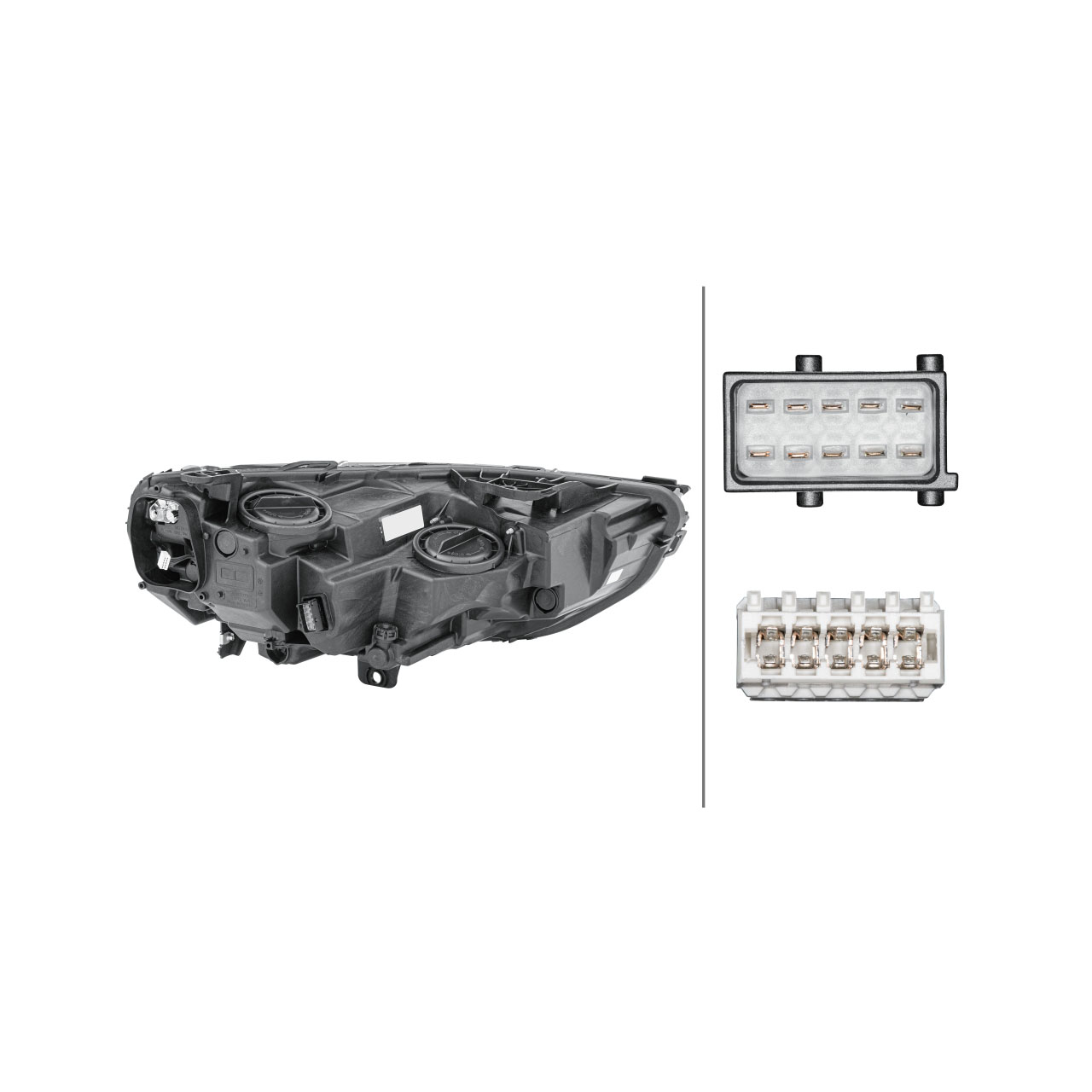 HELLA HALOGEN Scheinwerfer + Leuchtmittel OPEL Insignia B bis 01.2020 links 39209170