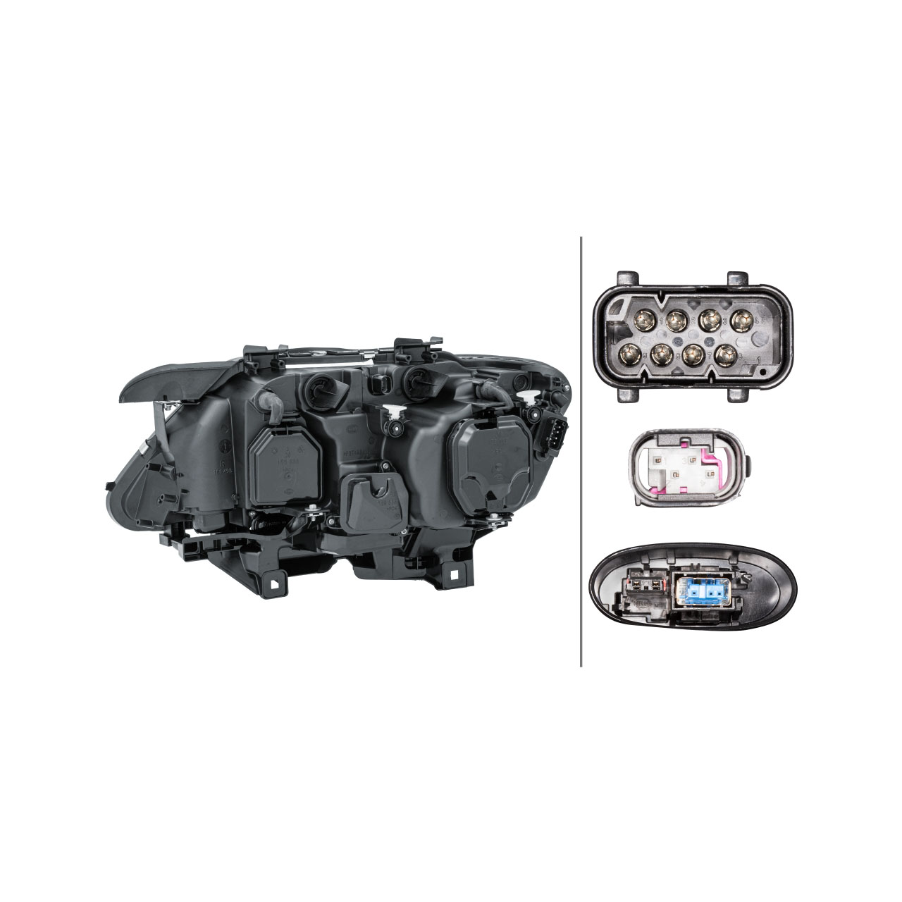 HELLA 1EL009043421 BI-XENON D1S Scheinwerfer BMW 7er E65-67 ab 05.2005 rechts 63127162118