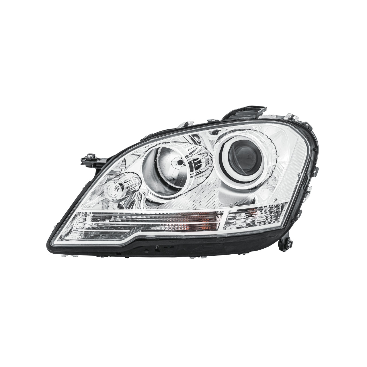 HELLA 1EL263064011 HALOGEN H7/H7 Scheinwerfer MERCEDES M-Klasse W164 ab 10.2008 links