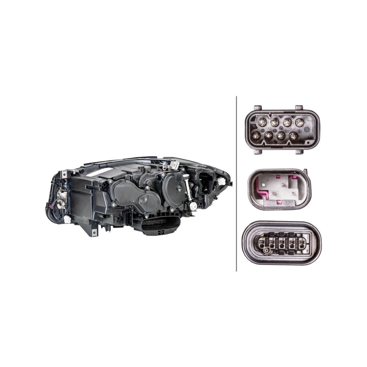 HELLA 1EX011072921 Advanced LED Scheinwerfer BMW 5er F10 F11 ab 07.2013 rechts