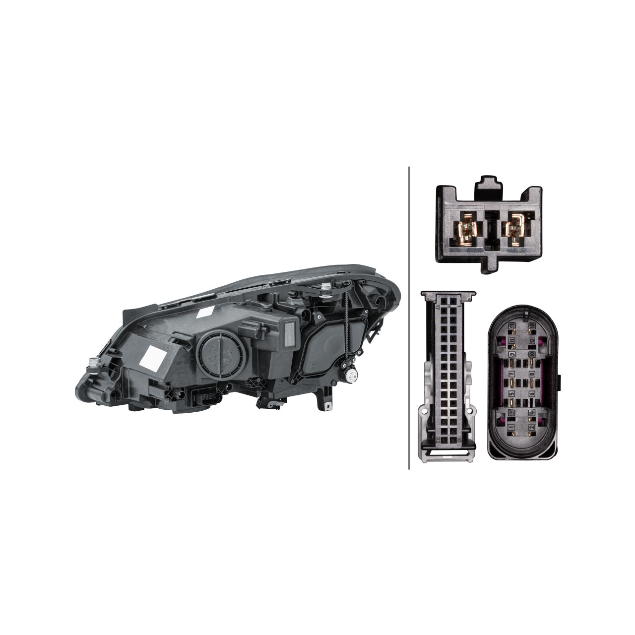 HELLA 1EX011091721 HALOGEN Scheinwerfer + Leuchtmittel MERCEDES A/C207 ab 06.2013 rechts