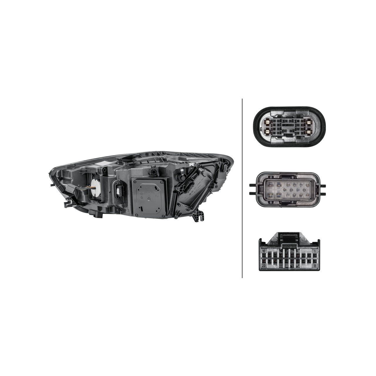 HELLA 1EX011151421 LED Scheinwerfer AUDI A6 S6 RS6 (4G C7) bis 09.2014 rechts