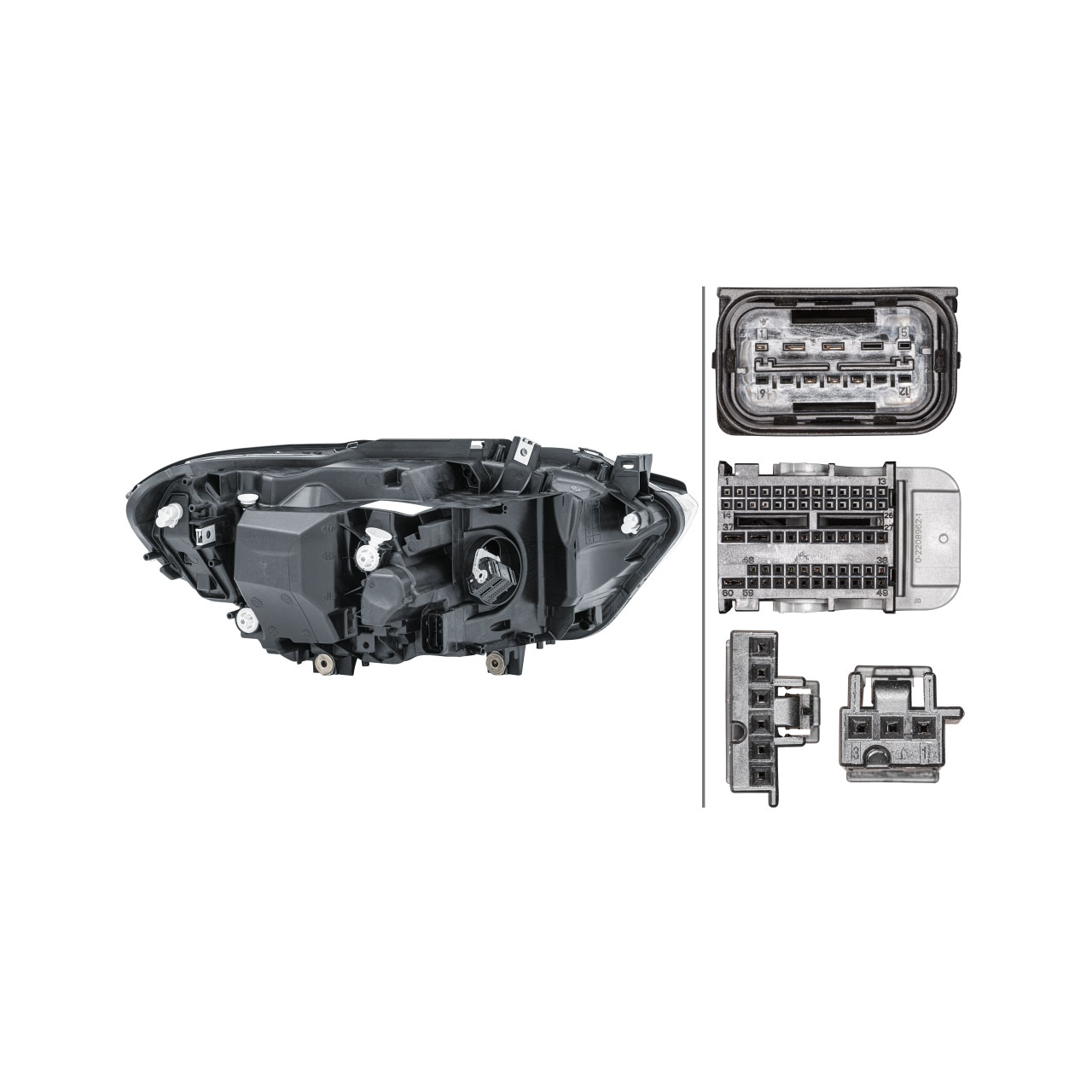 HELLA 1EX011930411 Advanced LED Scheinwerfer BMW 1er F20 F21 ab 03.2015 links 63117414145