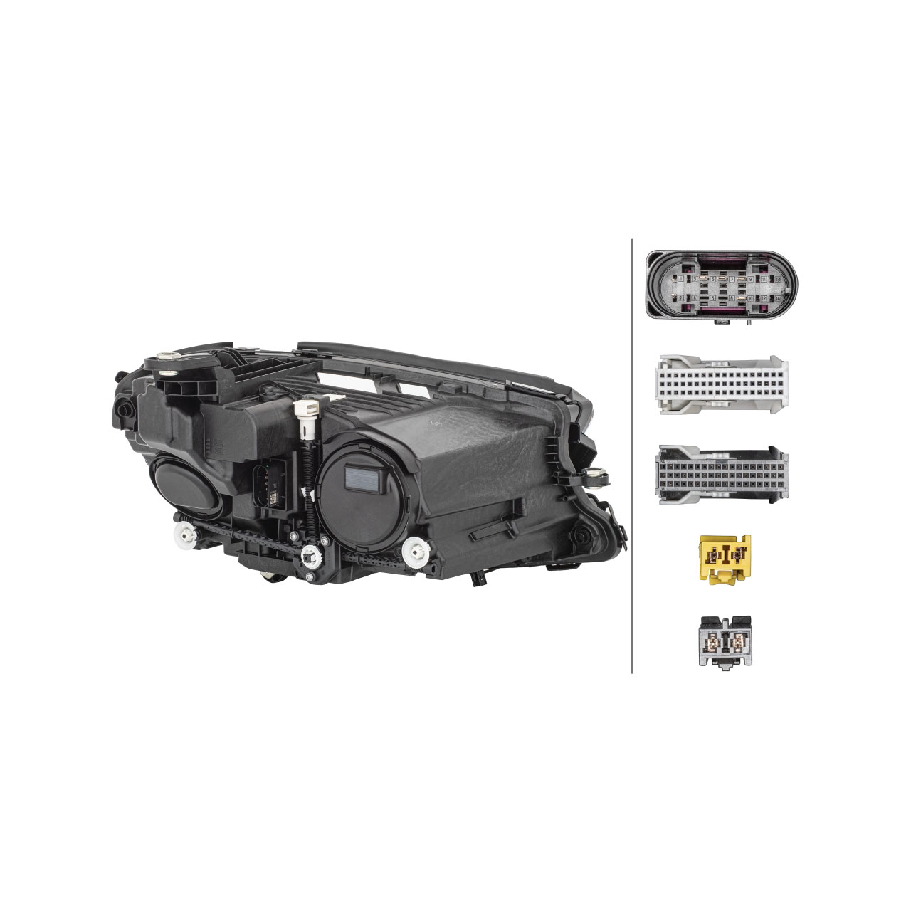 HELLA MULTIBEAM LED Scheinwerfer MERCEDES E-Klasse W213 S213 A238 C238 ab 2020 links