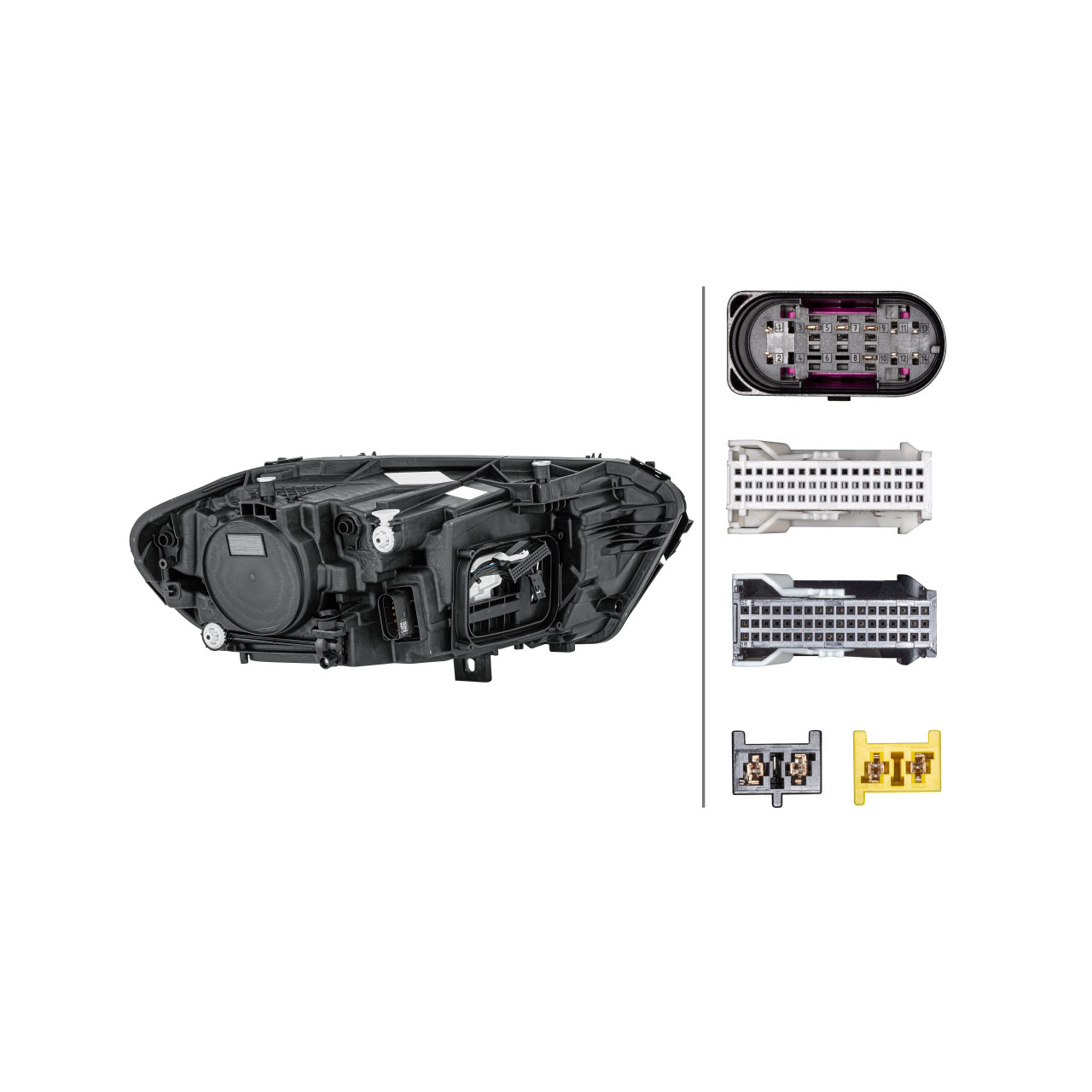 HELLA 1EX015091951 MULTIBEAM LED Scheinwerfer MERCEDES-BENZ A-Klasse W177 V177 links