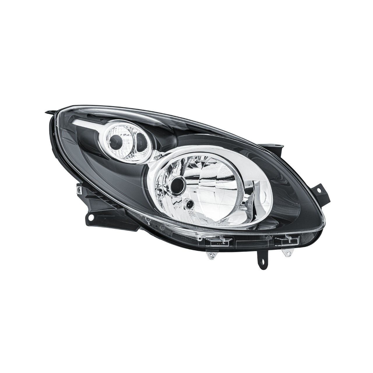 HELLA 1L7271510381 HALOGEN H4 Scheinwerfer RENAULT Twingo 2 bis 12.2011 rechts